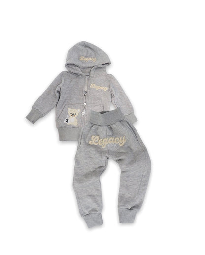 Grey ZIP-UP tracksuit